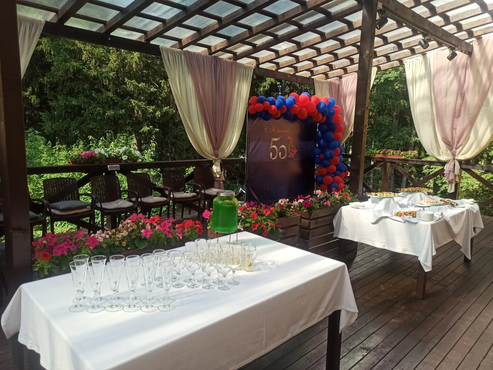 Три ресторана, шатёр у воды и семь беседок, фото 2