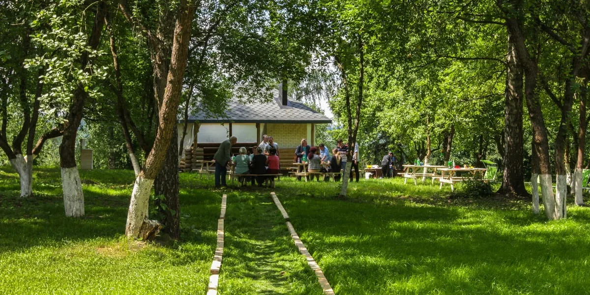 Беседки и мангалы у реки, фото 2