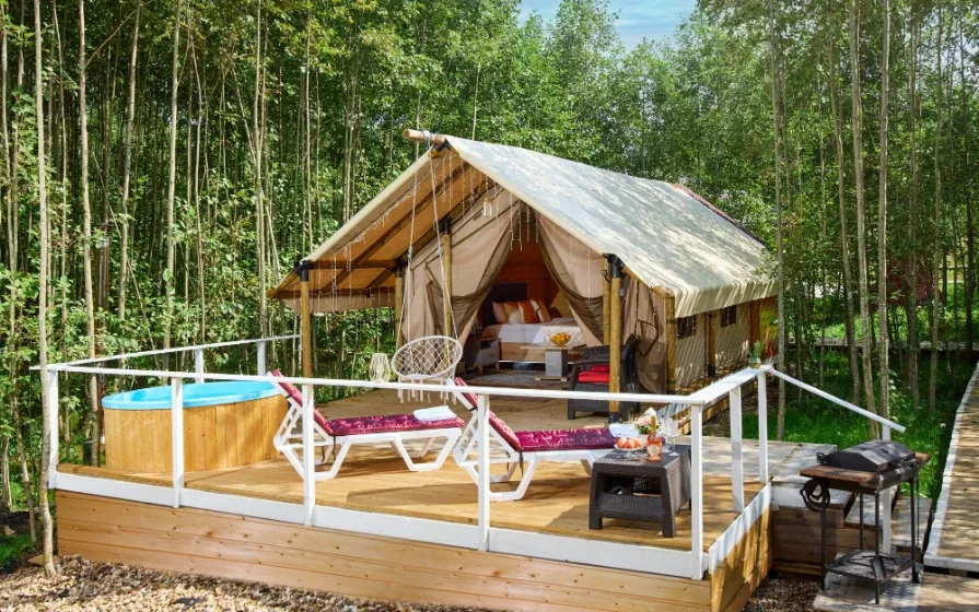 Дом Султана: тент-палатка с итальянской ванной, фото 3