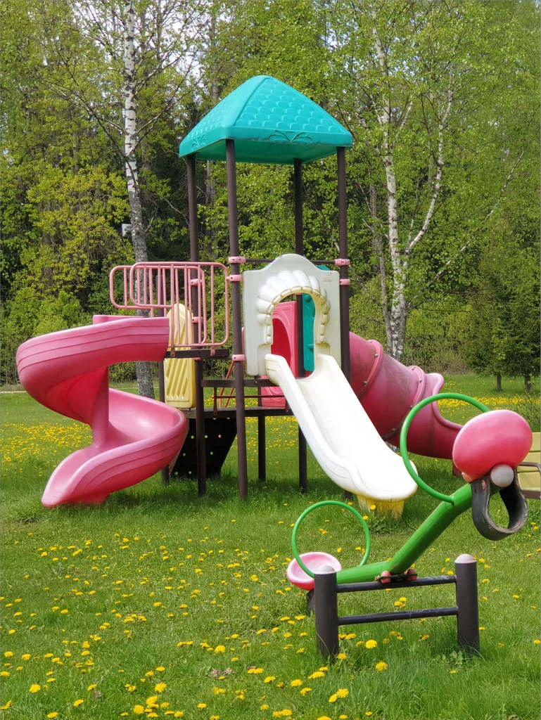 Детская площадка, тарзанка и игровая комната, фото 1