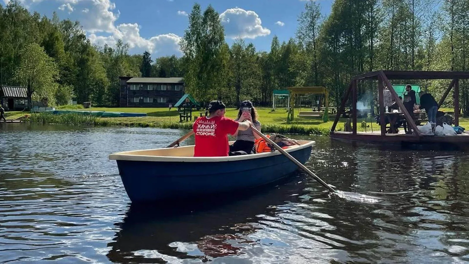 Лодки, водные велосипеды, плот и SUP на Большом пруду, фото 8