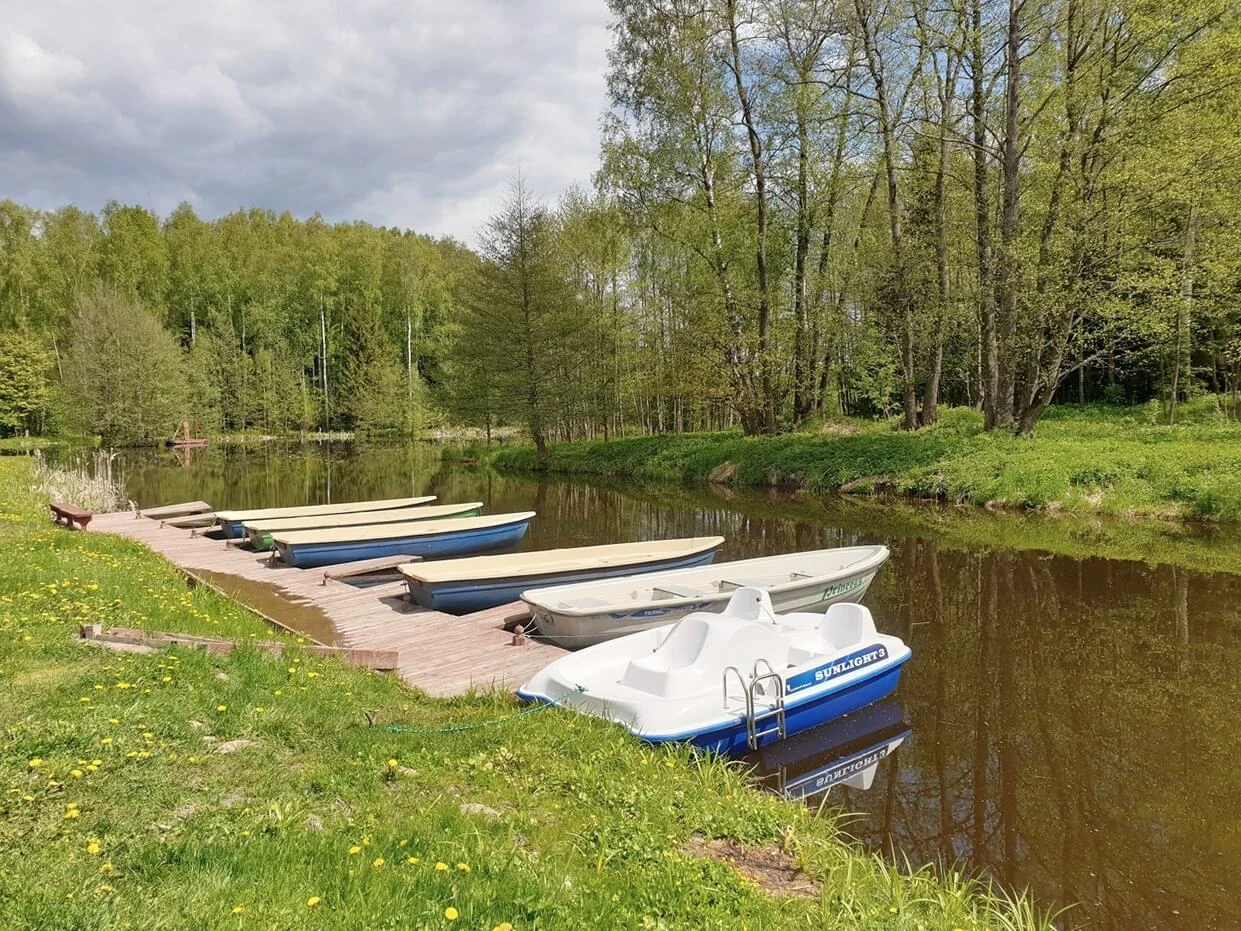 Лодки, водные велосипеды, плот и SUP на Большом пруду, фото 9
