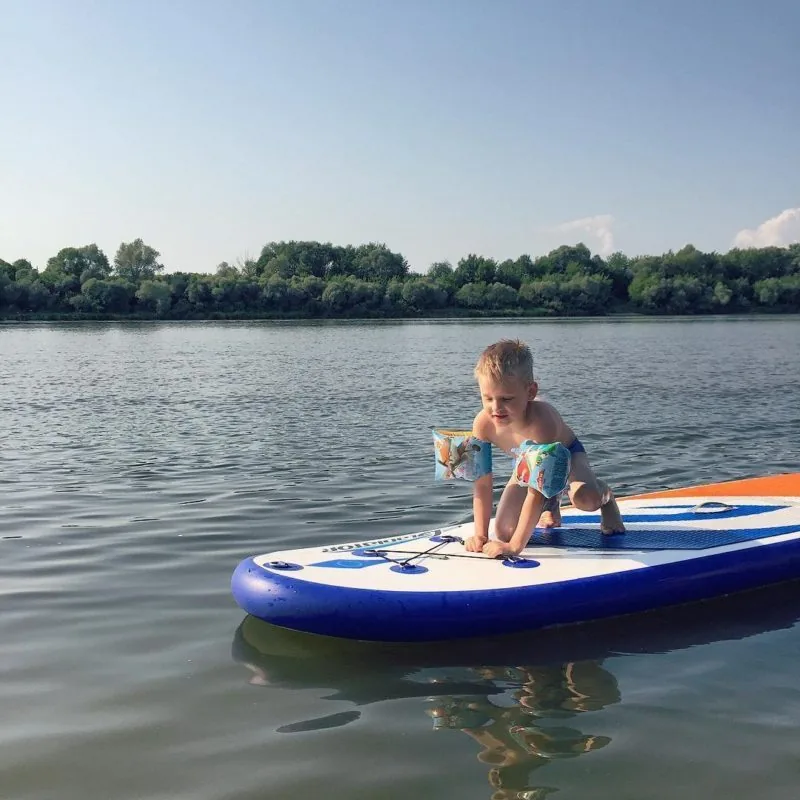 SUP-доски на мелкой стороне Оки, фото 4