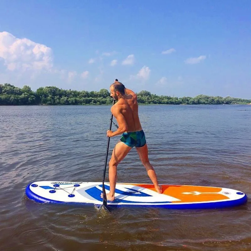 SUP-доски на мелкой стороне Оки, фото 5