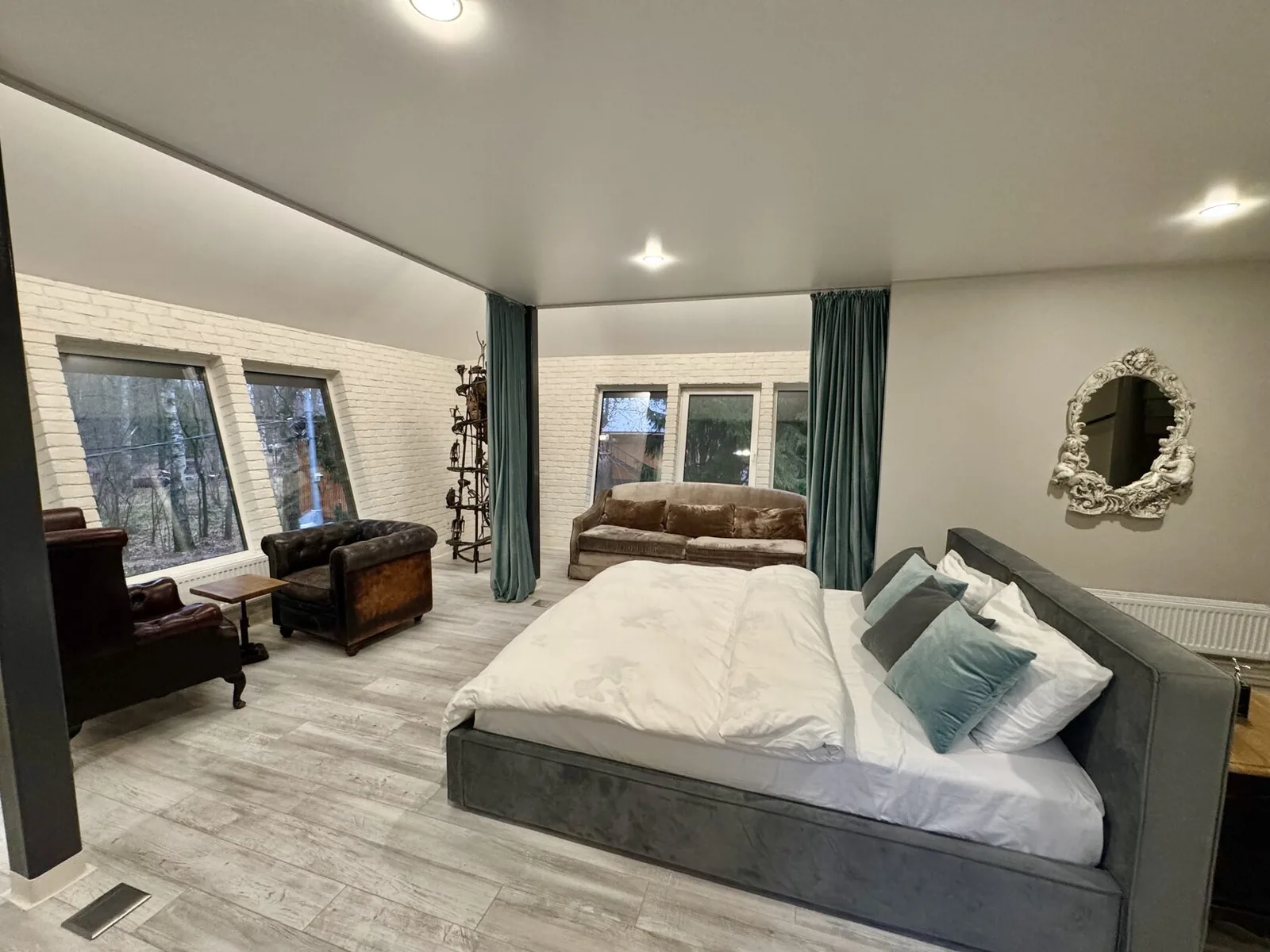 Трёхуровневые апартаменты 115 м² с кинозалом, фото 1