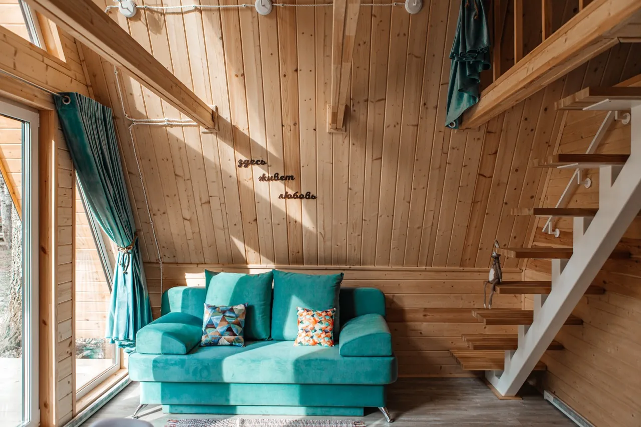 A-frame дом 38 м² с мангальной зоной, фото 5