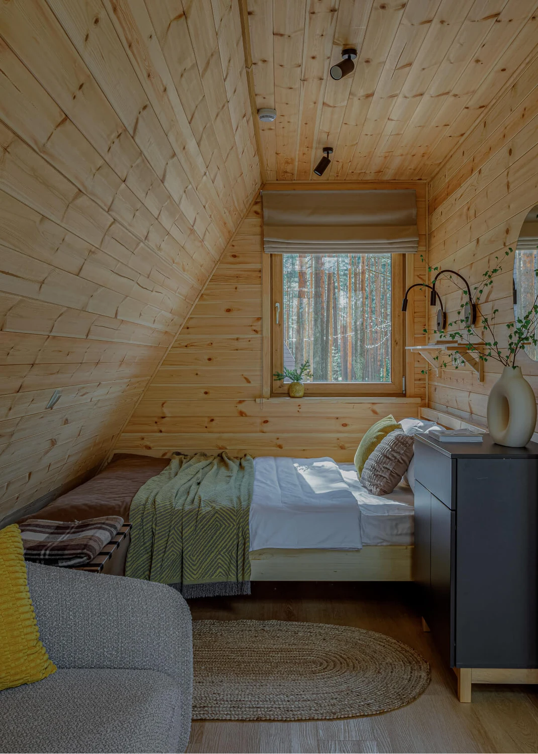 Домики и A-frame среди сосен, фото 3
