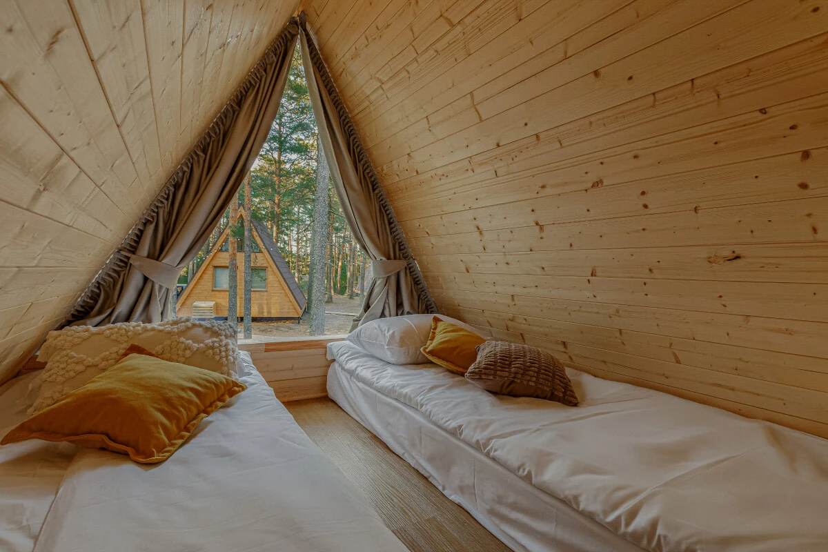 Домики и A-frame среди сосен, фото 5