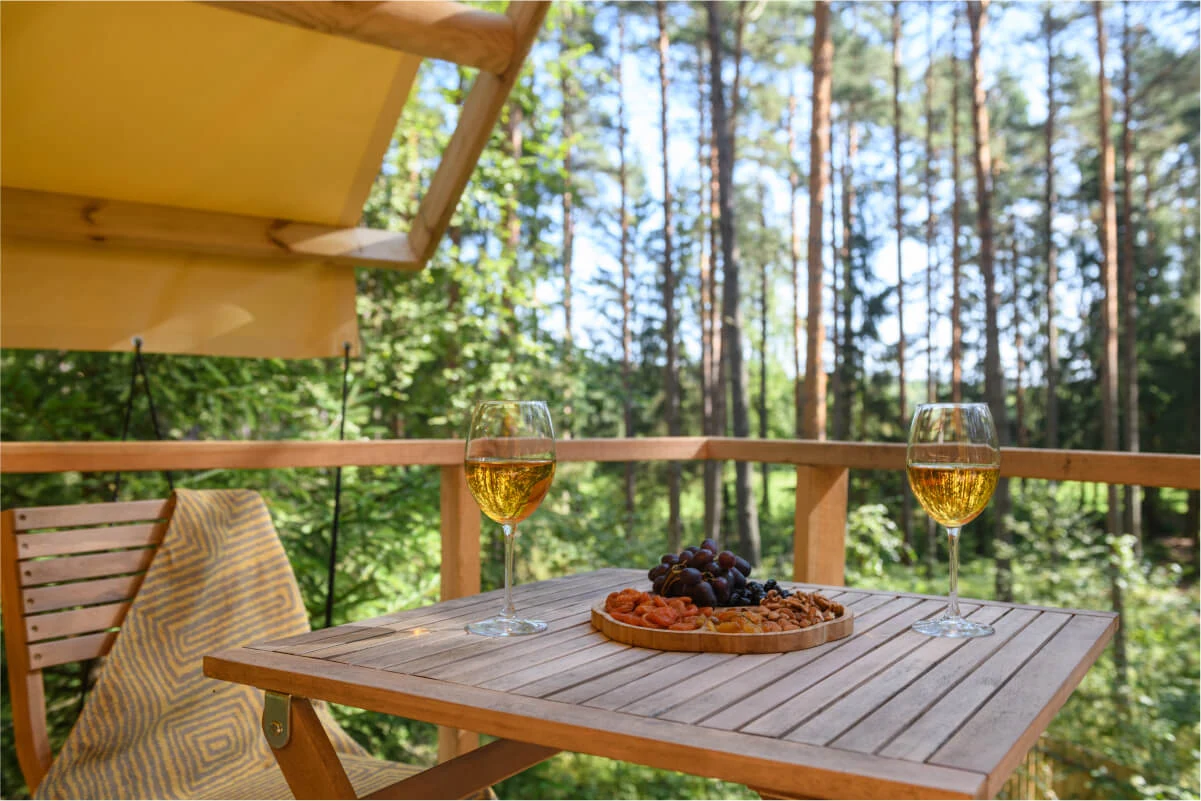 Домики и A-frame среди сосен, фото 12