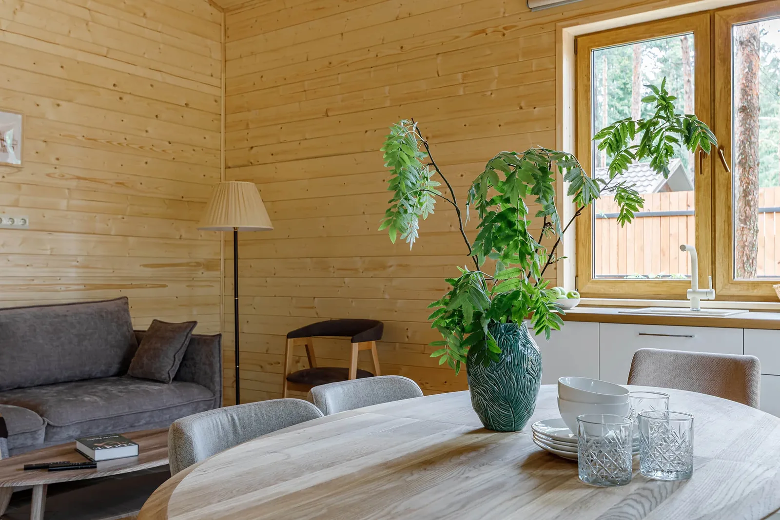 Домики и A-frame среди сосен, фото 16
