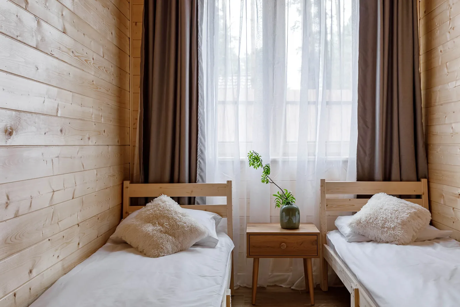 Домики и A-frame среди сосен, фото 17