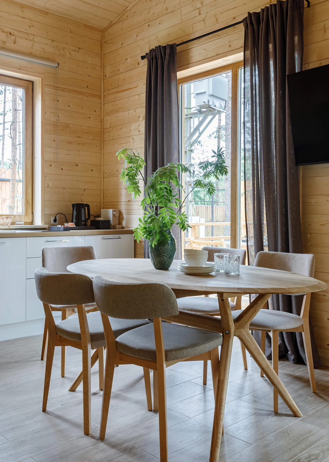 Домики и A-frame среди сосен, фото 28