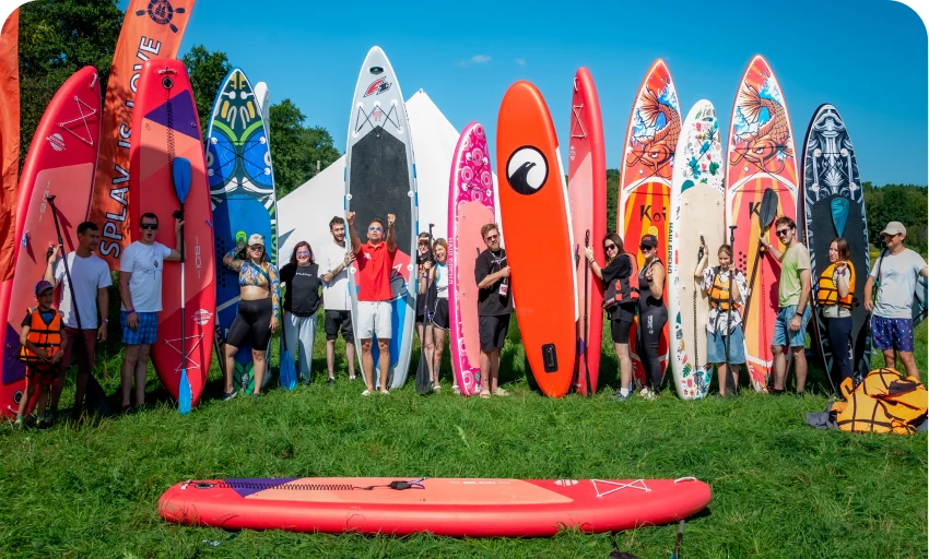SUP-прогулки по Вашане и Оке, фото 2